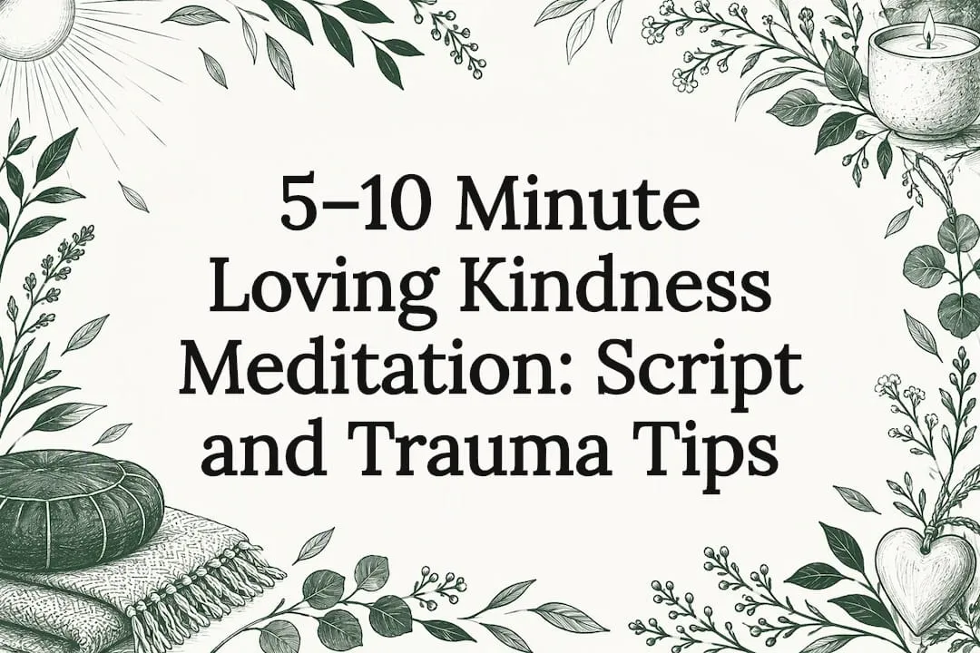 Loving kindness meditation title card