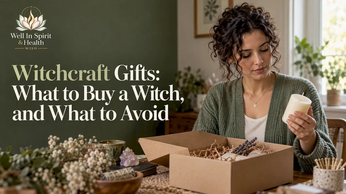 Choosing a candle as a thoughtful witchcraft gift