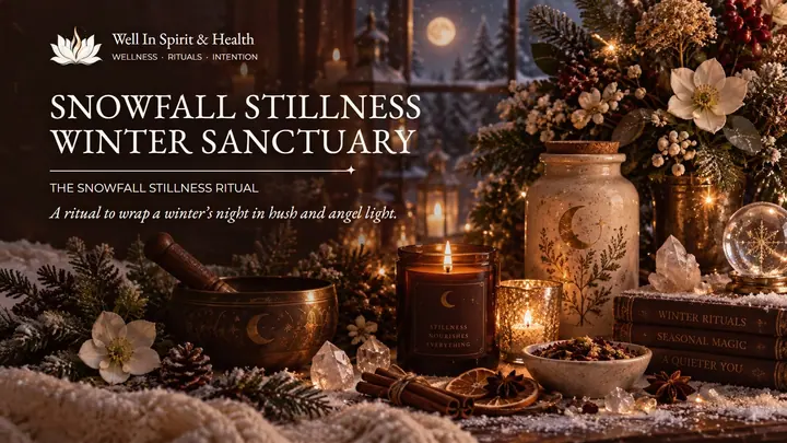 Snowfall Stillness Winter Sanctuary