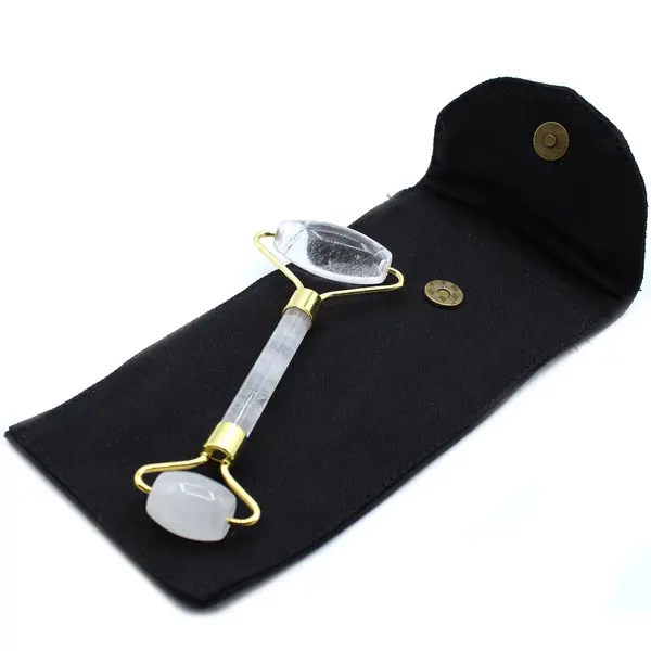 Gemstone Face Roller - Rock Quartz