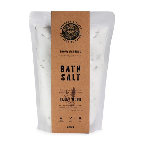 Greenman Rituals Lavender Aromatherapy Epsom Bath Salt – Sleep Good