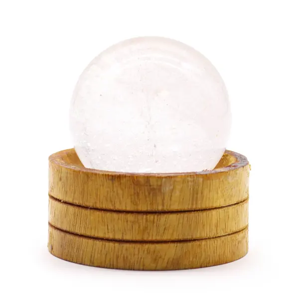 Gemstone Sphere 50mm - Clear Quartz with Stand