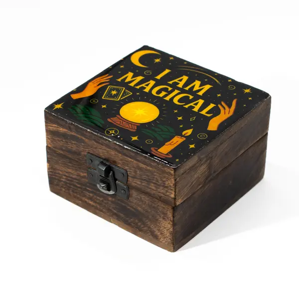 Small Enamelled Box - I am Magical