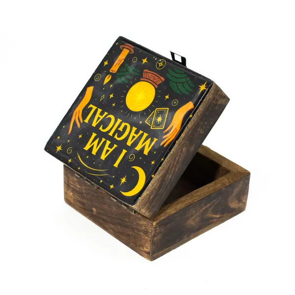 Small Enamelled Box - I am Magical