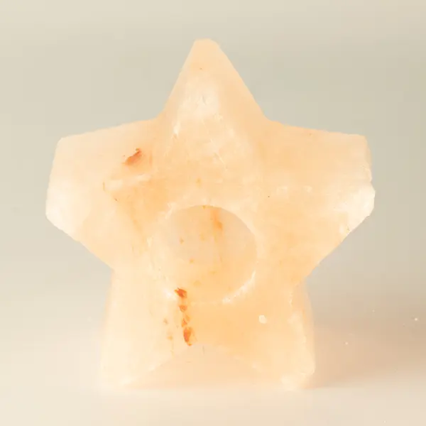 Salt Candle Holder - Star