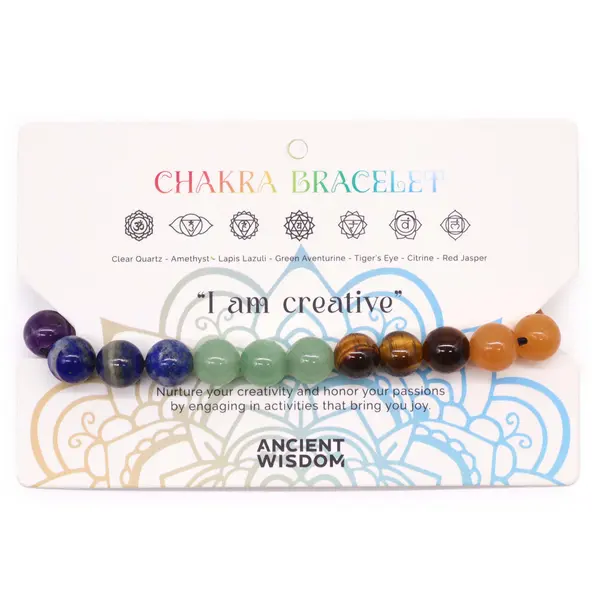 Chakra String Bracelet - 21 Stones