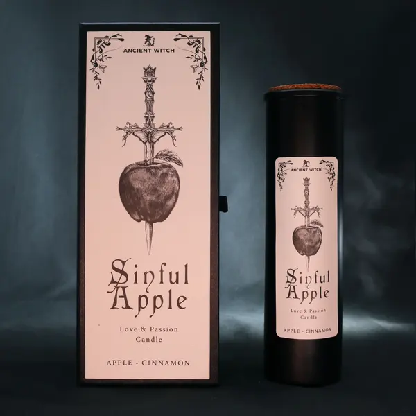 Ancient Witch Ritual Candles - Sinful Apple