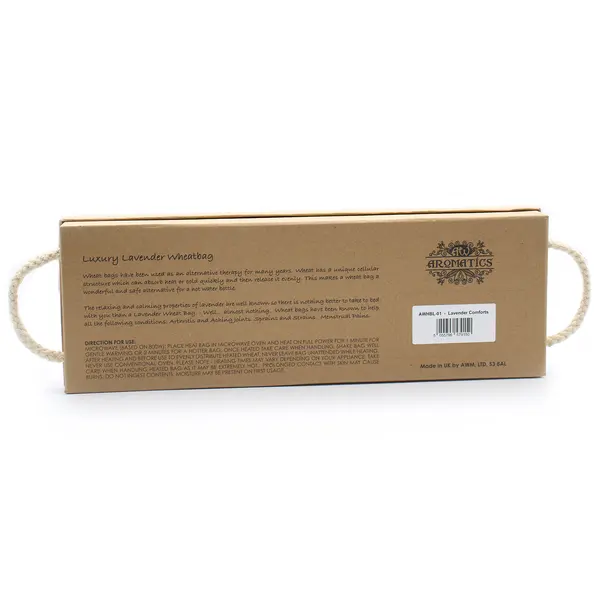 Luxury Lavender Wheat Bag in Gift Box - Lavender Comforts