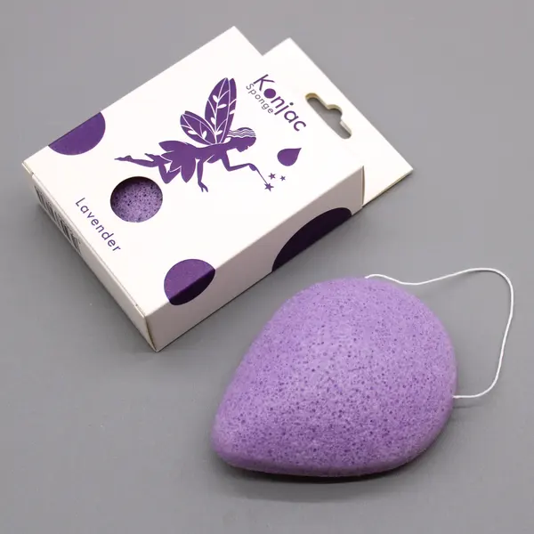 Teardrop Konjac Sponge - Lavender - Calming