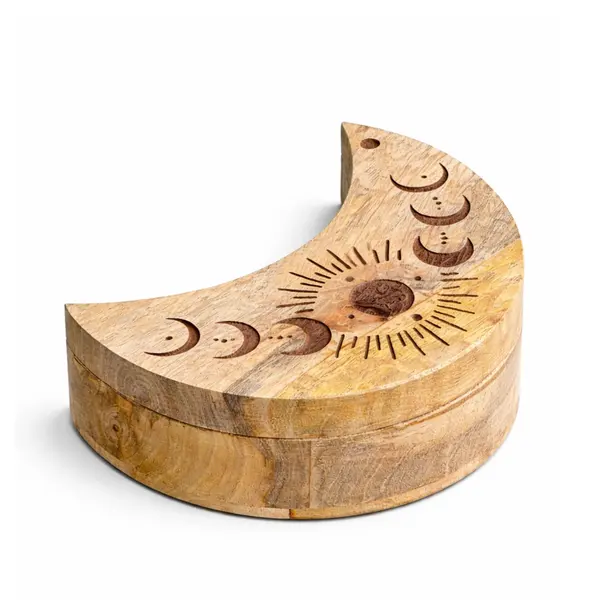 Moon Shaped Sliding Box