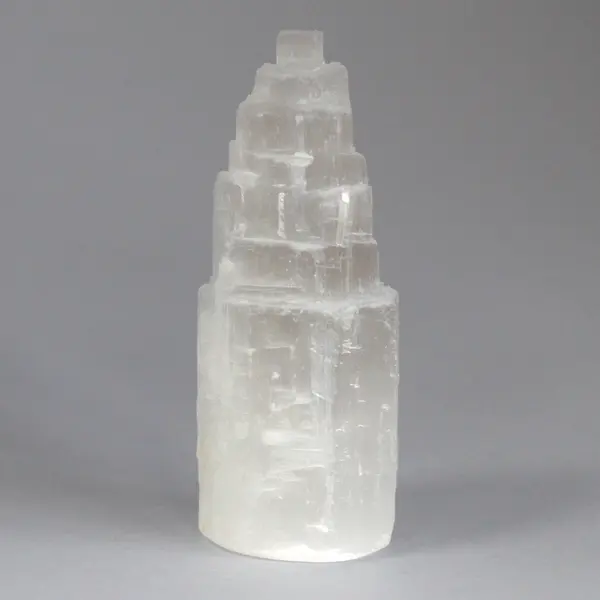 Natural Selenite Tower - 10 cm