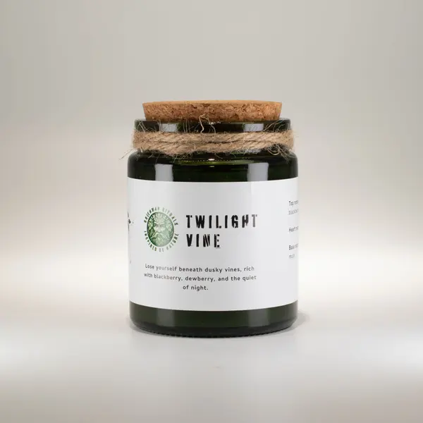 Greenman Woodwick Soy Candle - Twilight Vine