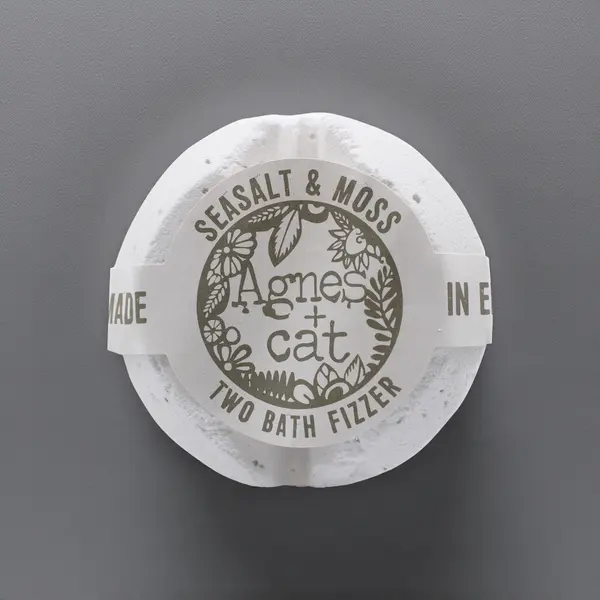 Agnes + Cat Bath Fizzer - Seasalt and Moss