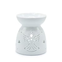 Oil Burner Angel Cut Out- White