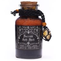 Bath potion with citrine amulet
