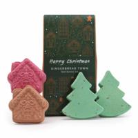 Gingerbread Town Christmas Bath Bomb Gift Pack