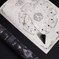 Ancient Witch Spell Incense - Success - Black Obsidian Pendulum