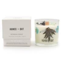 Sea Salt and Moss woodwick soy candle