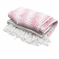Boho Comfort Throws - Ruby Two Tone