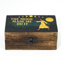 Enamelled box - The Moon Made Me Do It