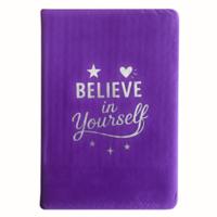 Lavender velvet notebook - 80 pages
