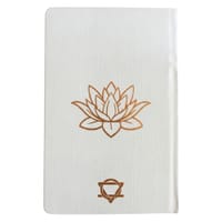 White Wellness Journal - 120 pages - Rose Gold Tree of Life