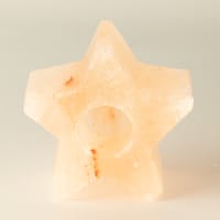 Salt Candle Holder - Star