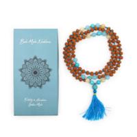Rudraksha seed mala necklace
