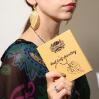Earrings - Bravery Leaf - Gold