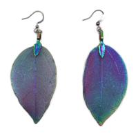 Earrings - Bravery Leaf - Multicoloured