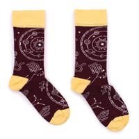 Hop Hare Bamboo Socks S/M - Zodiac
