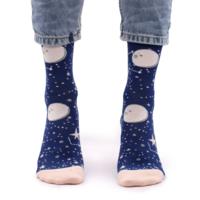 Moon Walk bamboo socks