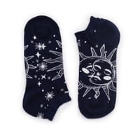 S/M Hop Hare Bamboo Socks Low (3.5-6.5) - Sun and Moon 