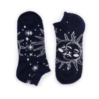 Sun and Moon low-cut bamboo socks