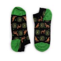 S/M Hop Hare Bamboo Socks Low (3.5-6.5) - Moonlight Wolfs