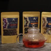 Glass Infuser Teapot - Round Pearl - 800ml