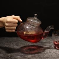 Glass Infuser Teapot - Round Pearl - 800ml