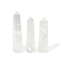 Six-face clear quartz point - 11cm