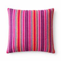 Classic Cushion Cover - Neon Stripes - 45x45cm