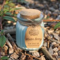 Winter Berry Soy Pot of Fragrance Candles