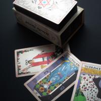 Silver Foil Waite Tarot Card Set - with booklet