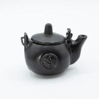 Small Cast Iron Ritual Pot with Pentagon 8x8x10cm