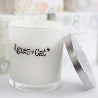 Agnes + Cat Votive Candle - Velvet Moon