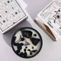 Hop Hare Crystal Magic Flower Candle - The Knight of Swords