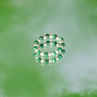 Nymph Spirit Gemstone Ring Set - Forest Spirit