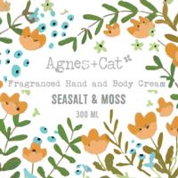 Agnes + Cat Hand & Body Cream - Sea Salt & Moss