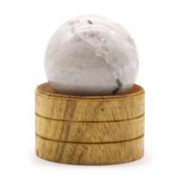 Moonstone sphere and stand - 40mm