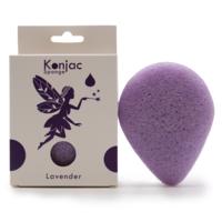 Lavender konjac sponge