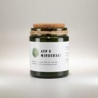 Greenman Woodwick Soy Candle - Ash & Woodsmoke