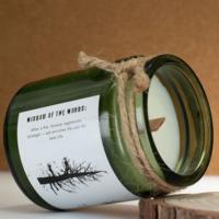Greenman Woodwick Soy Candle - Ash & Woodsmoke